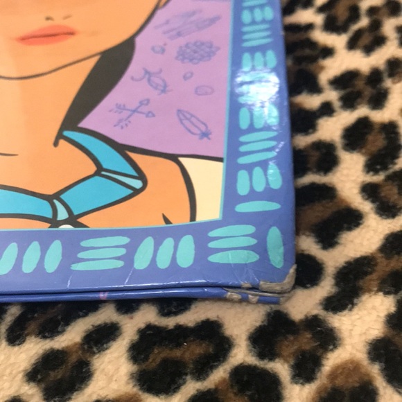 Disney POCAHONTAS Vintage File Folder 90s 🌻 Princess Colors of the Wind School - Picture 7 of 16